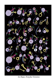 Six Shapes, 44 Variations
13” x 19” Six Shapes, 44 Variations
13” x 19”